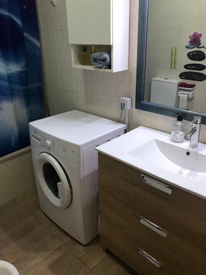 First Line Beach Apartment With Ocean View La Arena Puerto de Santiago  Luaran gambar