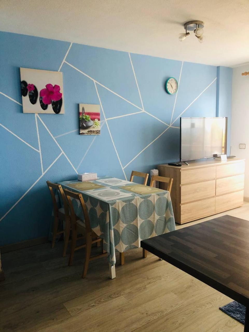 First Line Beach Apartment With Ocean View La Arena Puerto de Santiago  Luaran gambar
