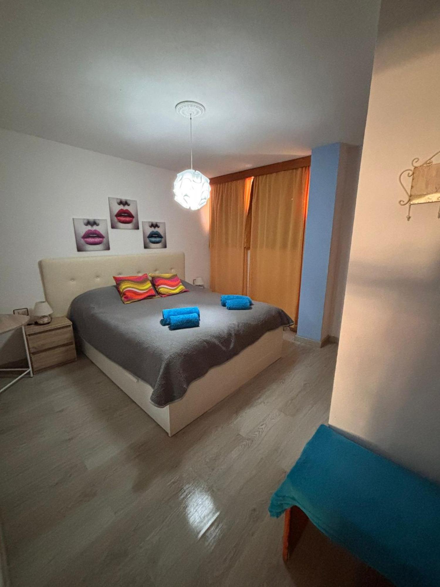 First Line Beach Apartment With Ocean View La Arena Puerto de Santiago  Luaran gambar