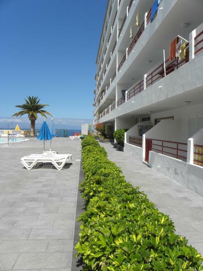 First Line Beach Apartment With Ocean View La Arena Puerto de Santiago  Luaran gambar