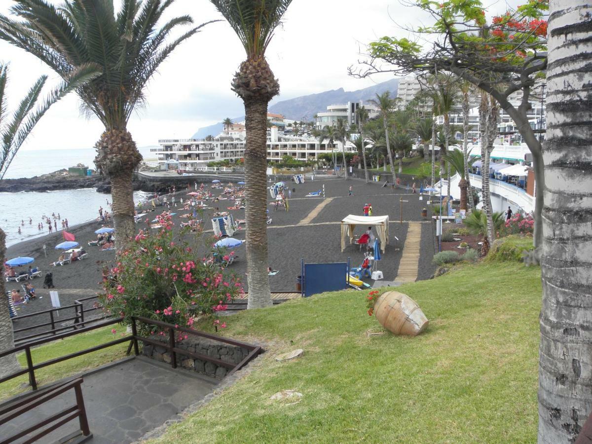 First Line Beach Apartment With Ocean View La Arena Puerto de Santiago  Luaran gambar